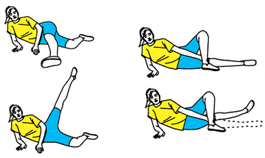 Exercises on the legs of varicose