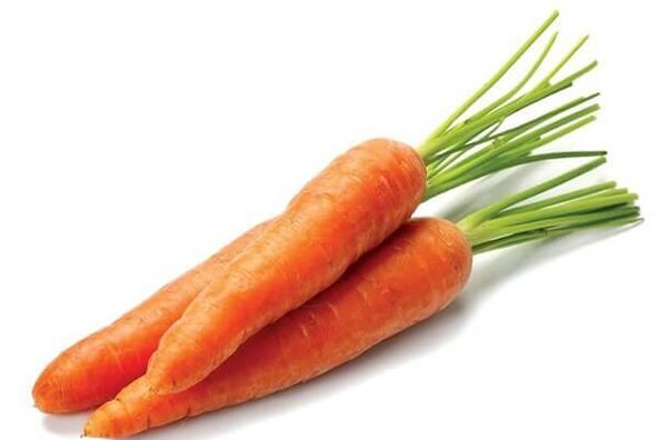 carrot for the treatment of varicose veins in the legs